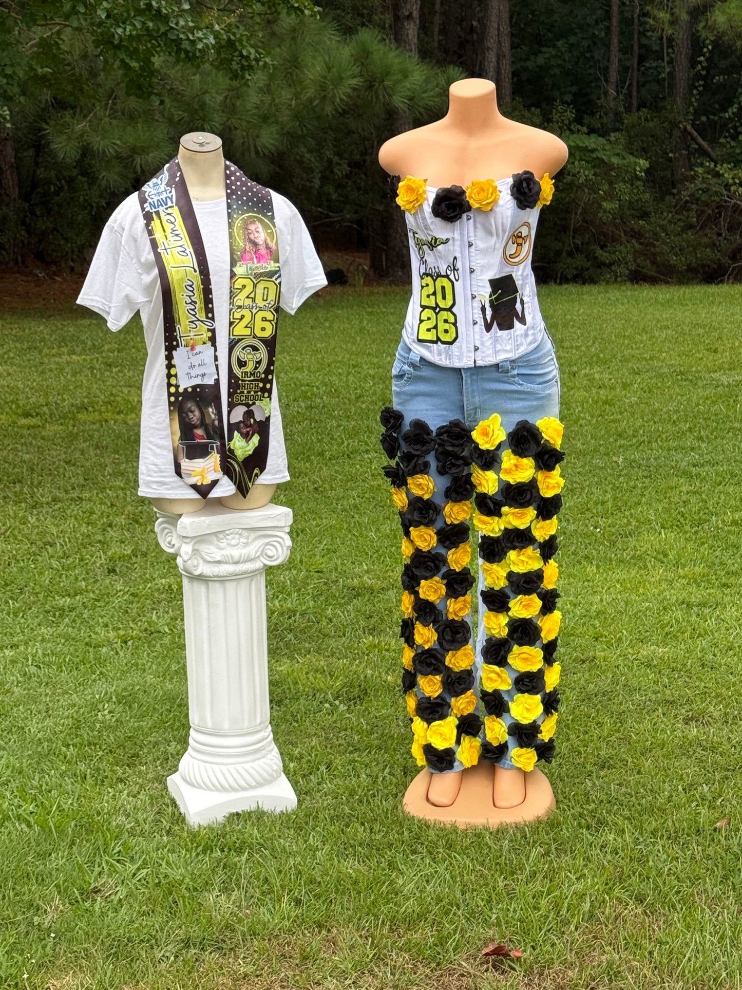 Custom Grad Set Skirt & Sweatshirt