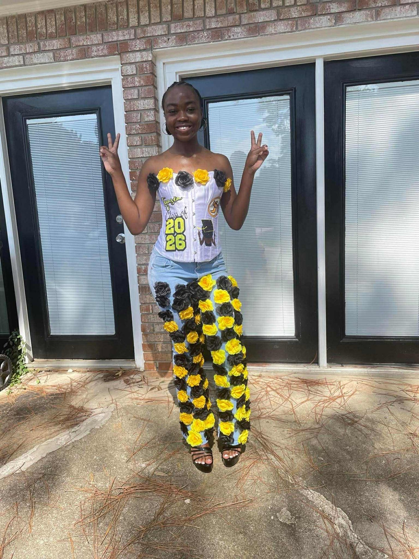 Custom Grad Set Skirt & Sweatshirt