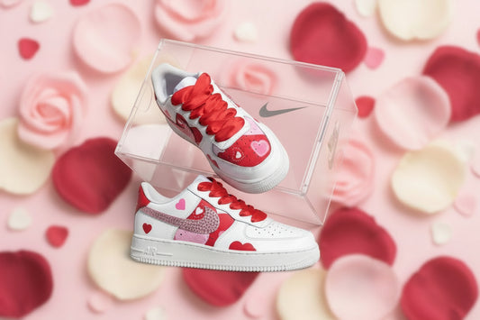 Customized Valentine's Day Shoes - Custom Love Sneakers with Names