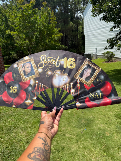Custom clack fans