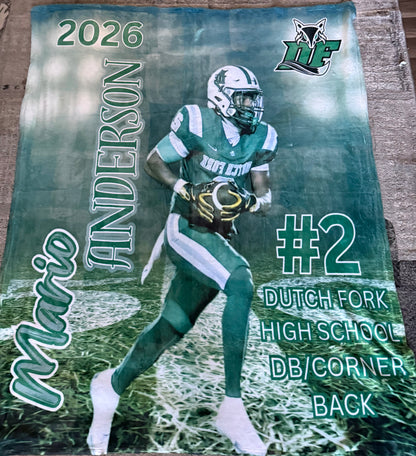 Custom Blanket - Personalized Keepsake (50x60)