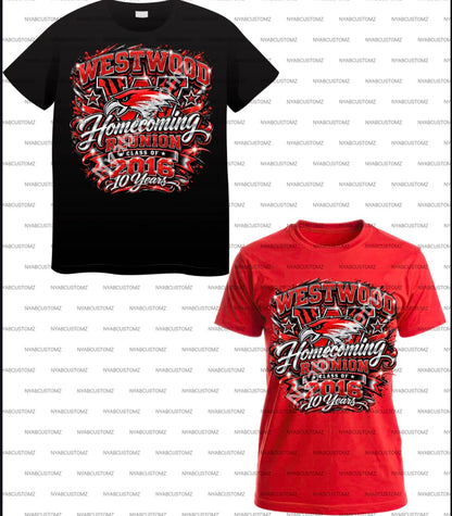 Westwood Homecoming shirt
